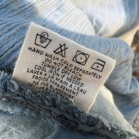 BILLABONG BLUE & WHITE BATIK MAXI DRESS - Picture 12 of 14